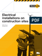 Electrical Installations On Construction Sites