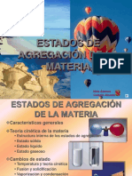 Estados de Agregacion de La Materia