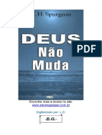 Deus Não Muda - Charles Haddon Spurgeon PDF