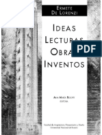 Arq, Ermete de Lorenzi - Ideas, Lecturas, Obras, Inventos