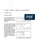 Amines: H C N H CH CH Ethylmethylamine