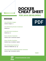 Docker Cheat Sheet