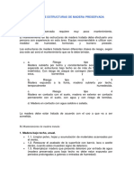 Mantenimiento de Estructuras de Madera Preservada