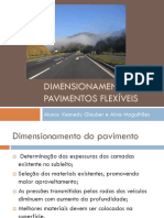 Dimensionamento de Pavimentos Flexíveis