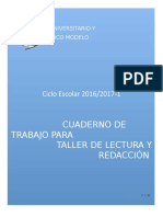 Cuaderno de Trabajo Lectura y Redaccion