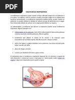 Insuficiencia Respiratoria