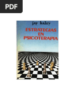 Estrategias en Psicoterapia Jay Haley