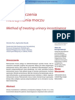 Metody Leczenia Nietrzymania Moczu - Purc PDF