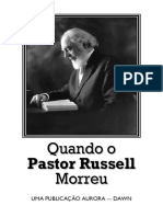 Quando o Pastor Russell Morreu