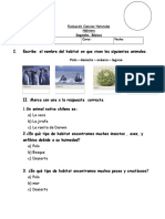 Evaluacion Destruccion de Habitat