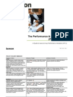 The Performance & Development (P&D) Process: A Guide To Aurecon Key Performance Indicators (KPI's)