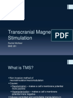 Transcranial Magnetic Stimulation: Rachel Mcateer Bme 281