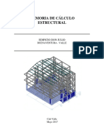 1-R0 - Memoria de Calculo Edif 4P-LL 200. Don Julio PDF