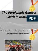 The Paralympic Games: Spirit in Motion