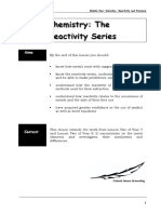 The Reactivity Series PDF