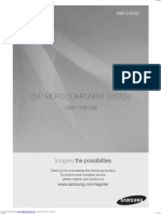 Mme460d User Manual