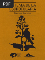 El Tema de La Escrofularia, Maricela Guerrero