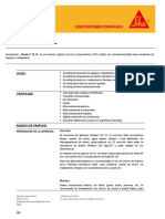 Mortero para Grouting Sikadur 42cl PDF