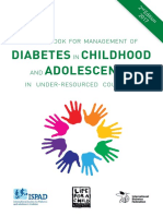 Pocketbook For Management of Diabetes in Childhood and Adolescence in Under-Resourced Countries