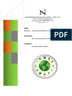 Informe de Estudios de Impacto Ambiental