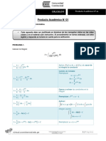 Ejercicios de Calculo II