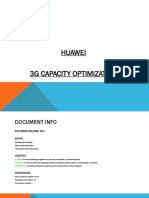 Huawei 3G Capacity Optimization