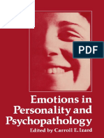 (Emotions, Personality, and Psychotherapy) Carroll E. Izard (Auth.), Carroll E. Izard (Eds.) - Emotions in Personality and Psychopathology-Springer US (1979)