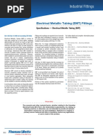 Electrical Metallic Tubing Emt Fittings