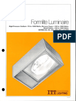 ITT American Electric Formlite Luminaire Series 68-69-168-169-268-269 Spec Sheet 4-79