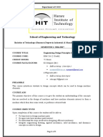 IME Eng Design 1 EIM 216 Course Outline