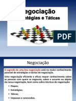 Negociação-Estratégias e Táticas