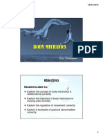 Body Mechanics PDF