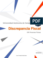 Discrepancia Fiscal - Jose Trinidad Vidal 7° A