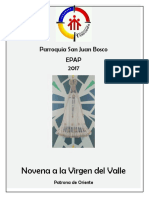 Novena de La Virgen Del Valle