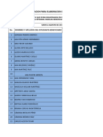 Lista Total Estudiantes de Los Grupos