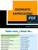 Idiomatic Expressions