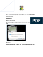 Passo A Passo de Configuração de Aplicativos Voip