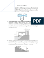 Taller Mecánica de Fluidos - ESTABILIDAD Y ECUACÓN DE BENOULLI PDF