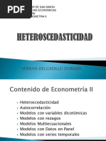 Heteroscedasticidad