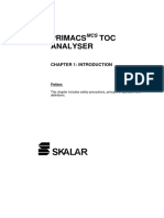 Primacs TOC Analyser: Chapter 1: Introduction