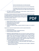 Tecnicas de Inspeccion Preoperacional Del Retrocargador.