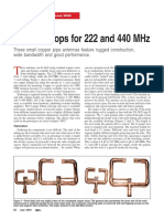 Copper Loops For 222 and 440MHz