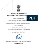 Sewerage Design Manual 2013 India PDF