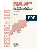 NRCC Atlas of Soil Freezing Depth Extremes RR 96-1