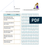 Ficha - Sopa Letras - Ciudad Antigua Grecia - 3°