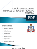 Poluição Dos Recursos Hídricos em Tucuruí