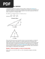 Ley de Los Senos