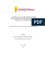 La Obesidad Como Factor de Riesgo de Diabetes Mellitus Tipo II en Pacientes Adolescentes de Un Hospital de San Martín de Porres