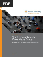 Evolution of Beauty Dove Case Study