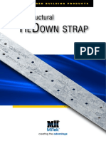 Structural TieDown Strap